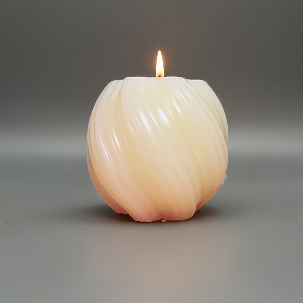100 % Naturreine Handgemachte Duftkerze mit Basic Vanille Duftmischung