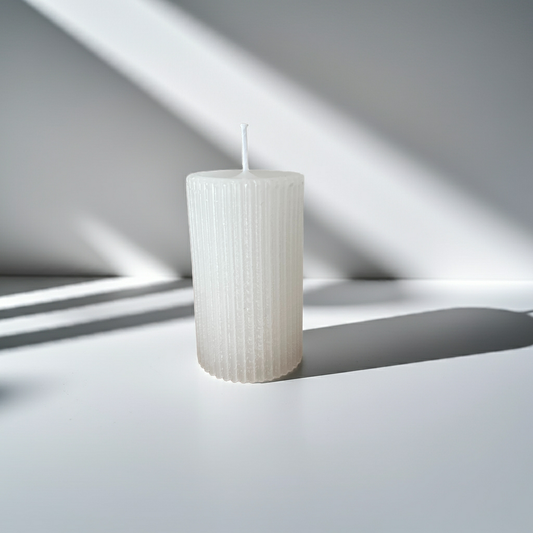 100% naturreine handgemachte Duftkerze Rund mit Cherry Blossom Duft