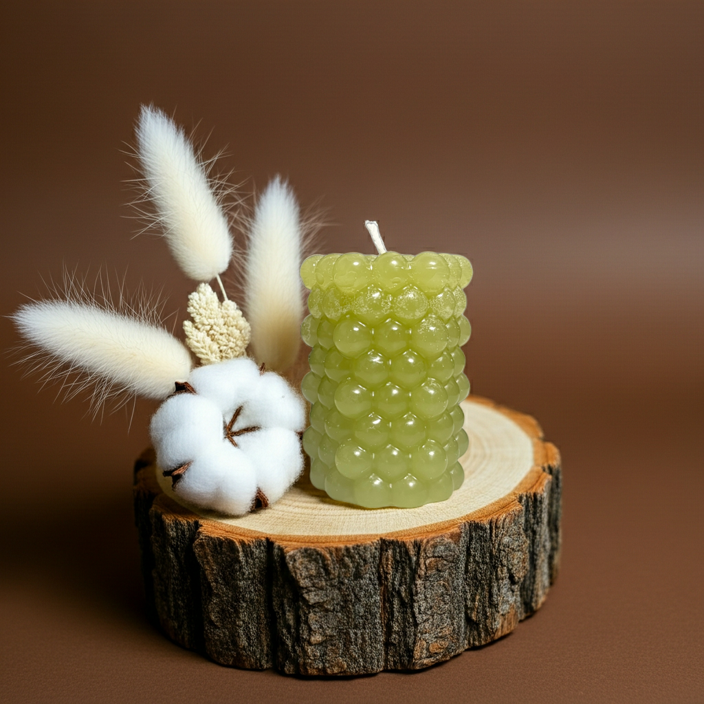 Ručně vyrobená vonná svíčka s vůní dýně