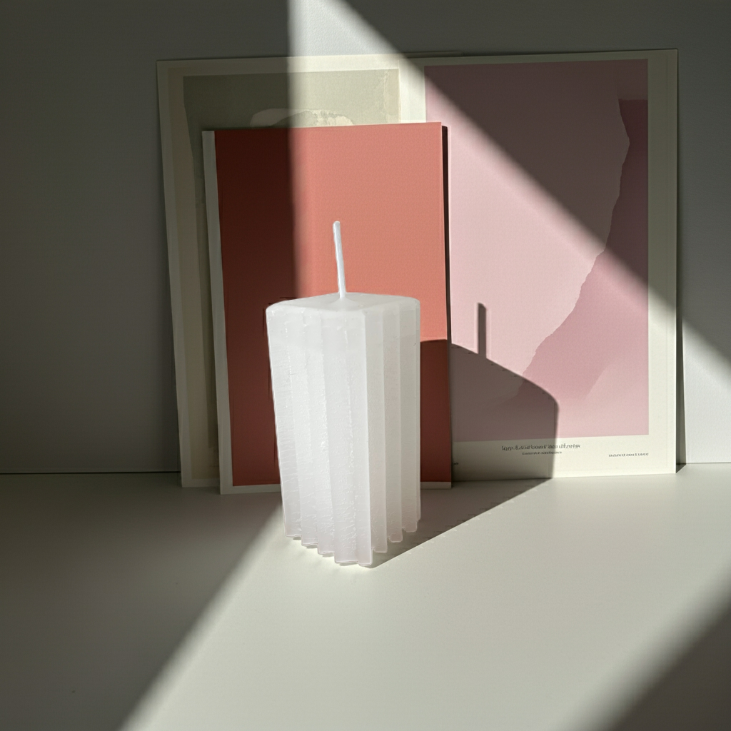 100% přírodní ručně vyráběná vonná svíčka s vůní třešňového květu