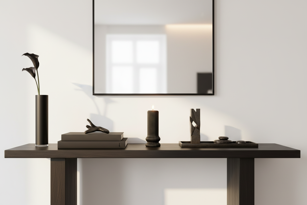 Schwarze Duftkerze Black Lilly