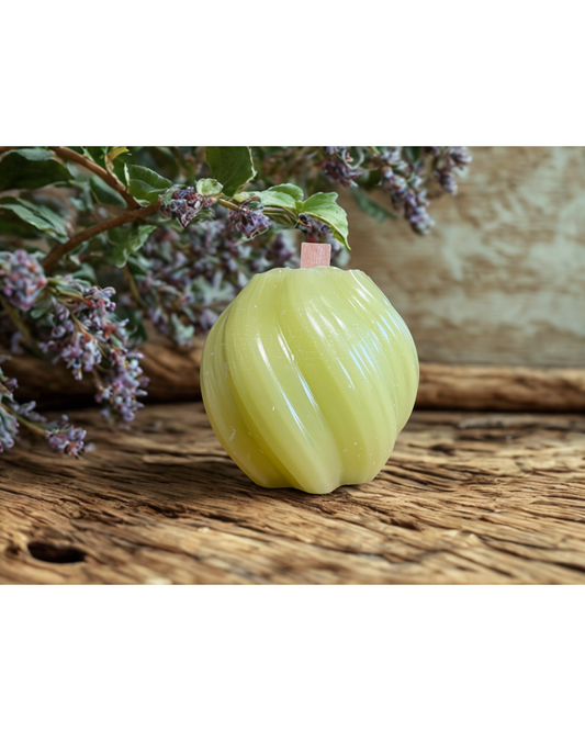 100% naturreine premium Holzdocht Duftkerze mit Innerpeace Duftmischung