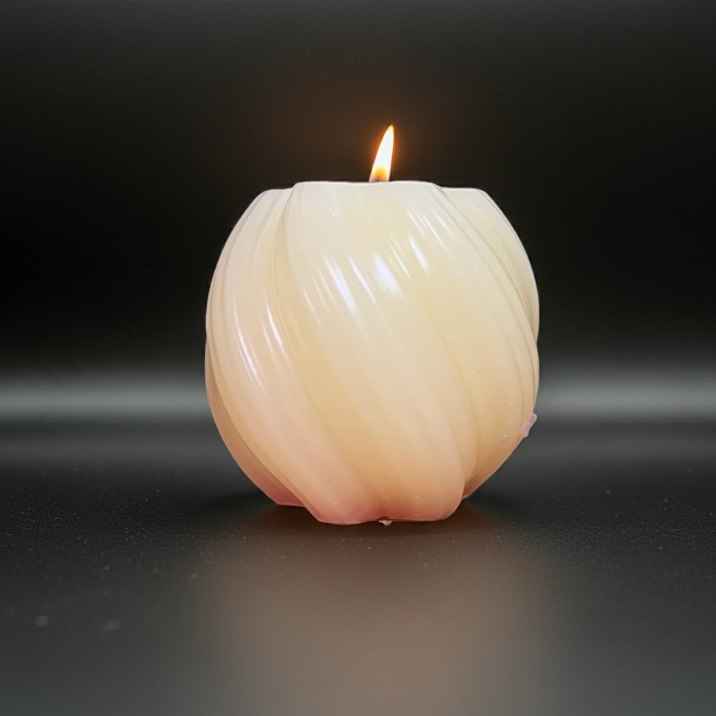 100 % Naturreine Handgemachte Duftkerze mit Basic Vanille Duftmischung