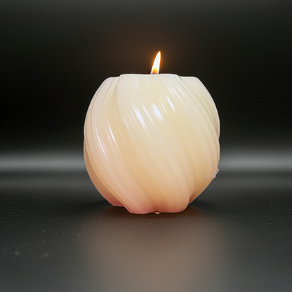 100 % Naturreine Handgemachte Duftkerze mit Basic Vanille Duftmischung