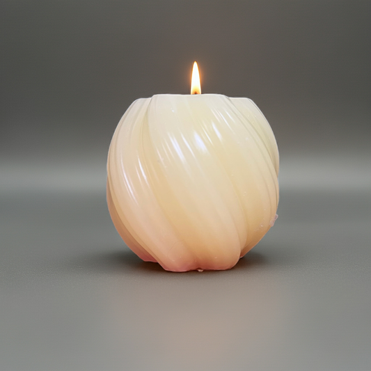 100 % Naturreine Handgemachte Duftkerze mit Basic Vanille Duftmischung