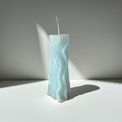 100% přírodní ručně vyrobená vonná svíčka velká s vůní levandule