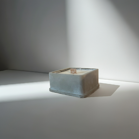 Handgemachte Duftkerze mit Lavendel Duft