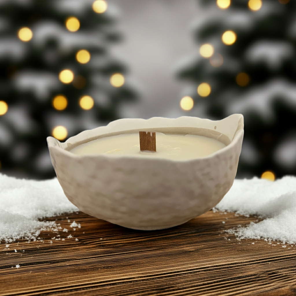 Sojawachs Kerze mit Zimt Duft