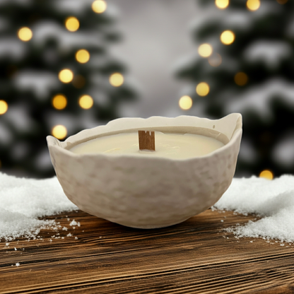 Sojawachs Kerze mit Zimt Duft