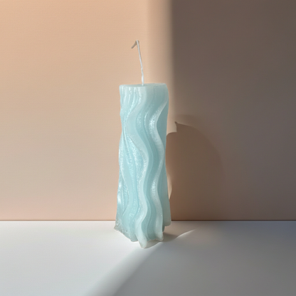 100% přírodní ručně vyrobená vonná svíčka velká s vůní levandule