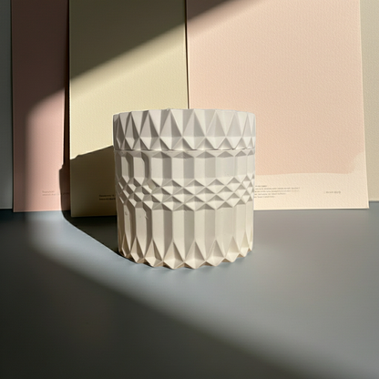 Weihnachtsduftkerze mit Deckel