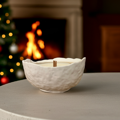 Sojawachs Kerze mit Zimt Duft