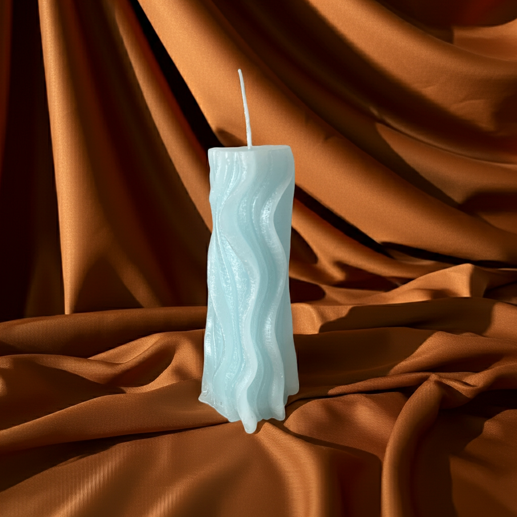 100% přírodní ručně vyrobená vonná svíčka velká s vůní levandule